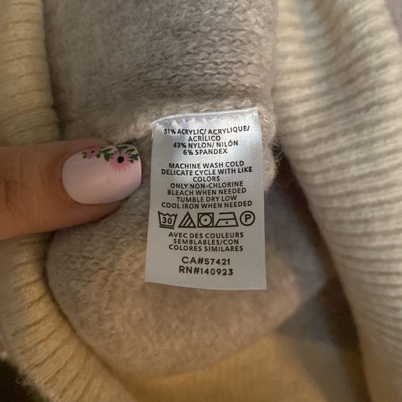 NWT ANN TAYLOR FACTORY SWEATER SIZE L - Picture 6 of 6